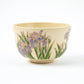 Nisei Matcha Bowl Purple Iris by Eiko Miyaji