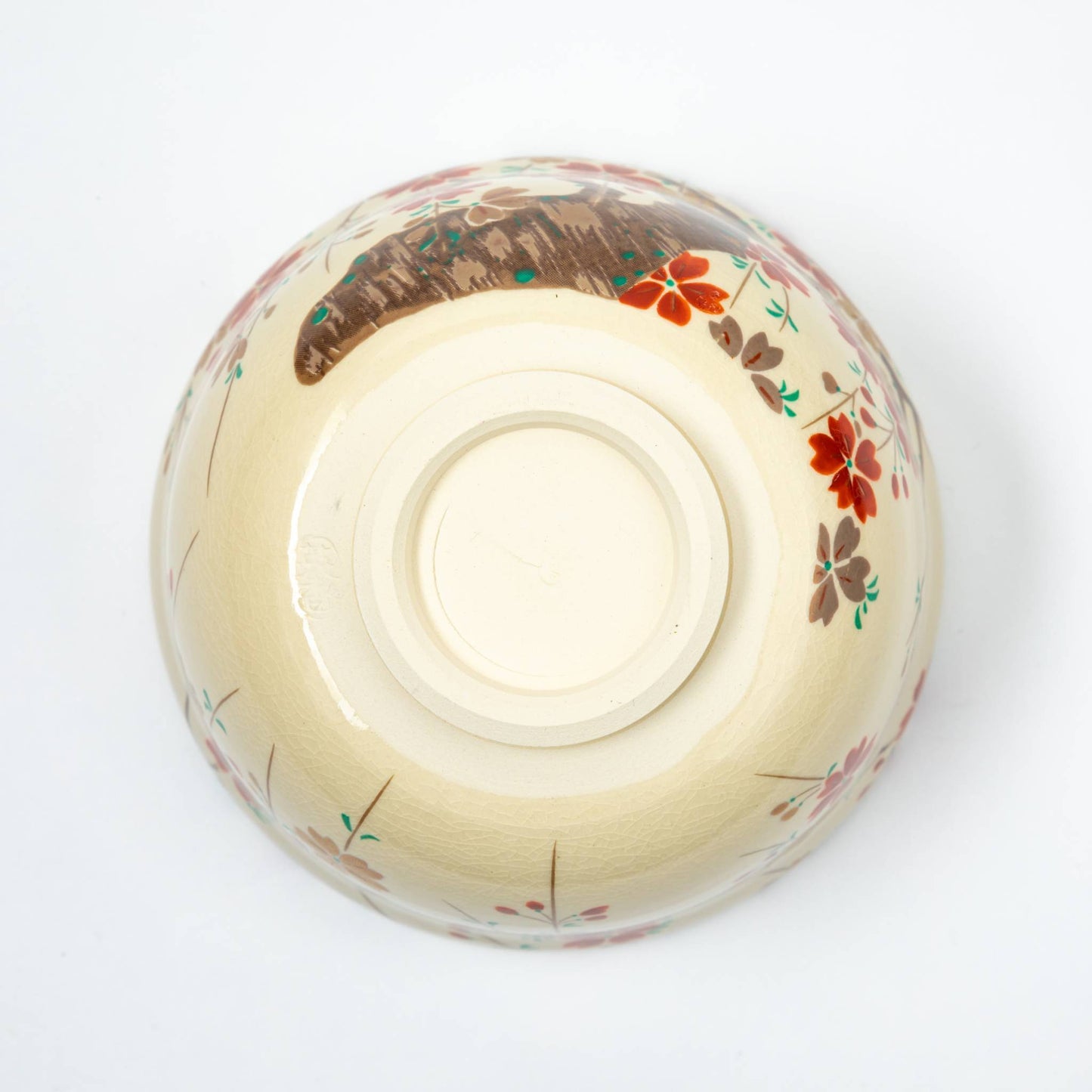 Nisei Matcha Bowl Cherry Blossom by Eiko Miyaji