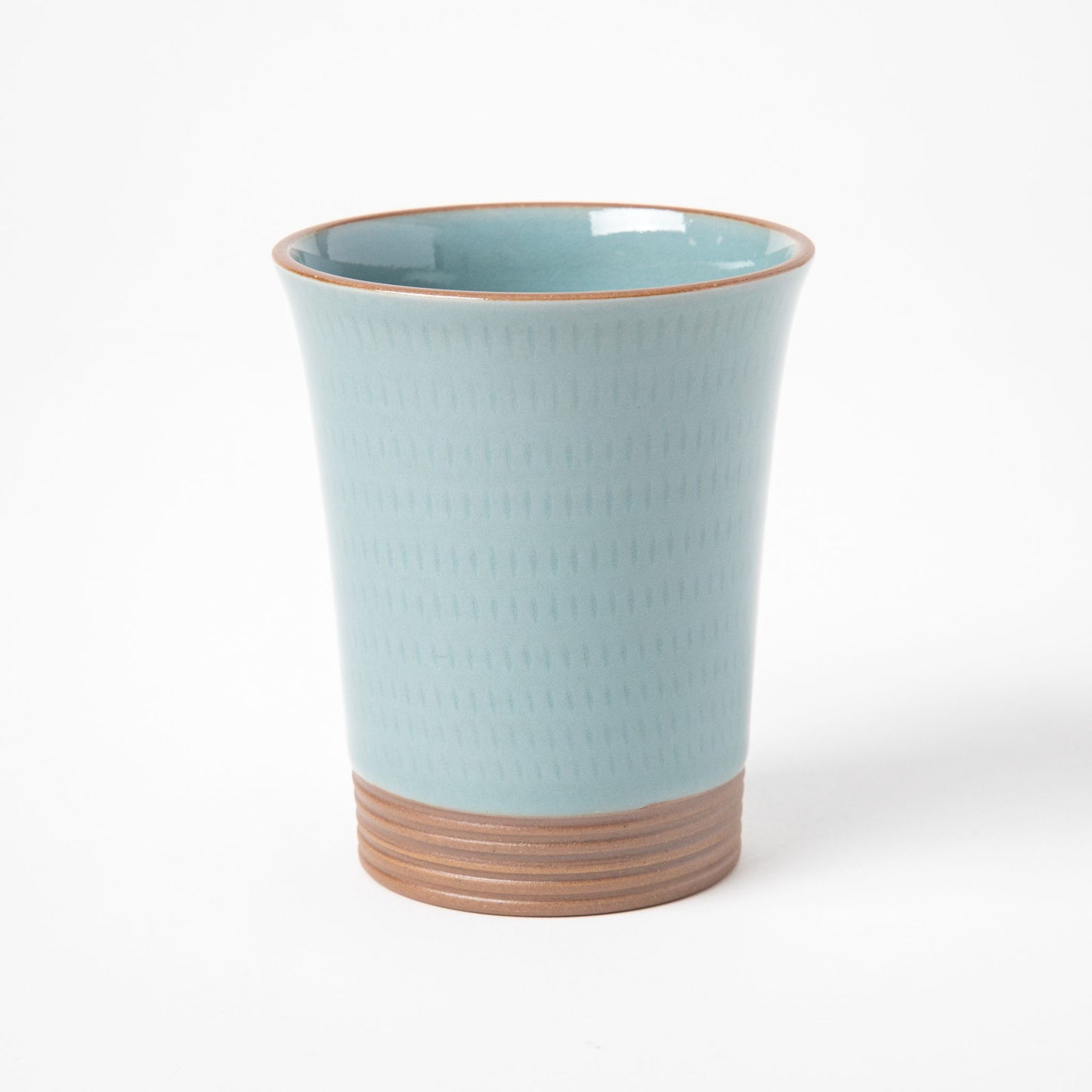 Large Blue Celadon Porcelain Kiyomizu Cup