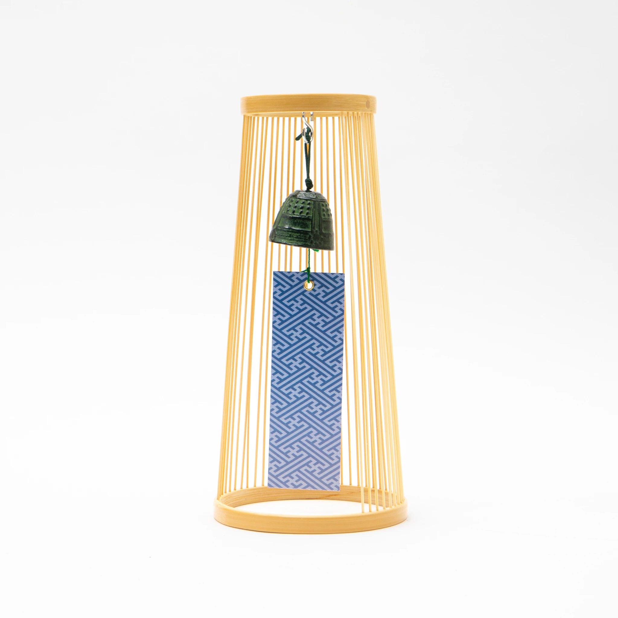 Bamboo Tabletop Wind Chime Hatsukaze by Suruga Bamboo Sensuji Zaiku