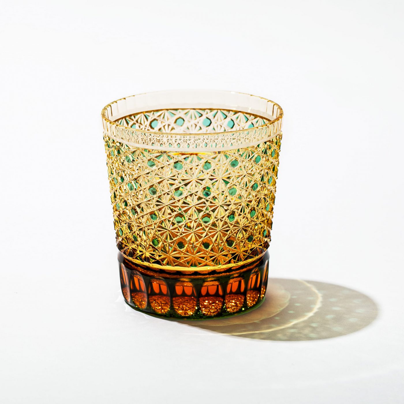 Edo Kiriko Kagome Whiskey Glass