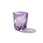 Purple Edo Kiriko Meteor Whiskey Glass from Tableau