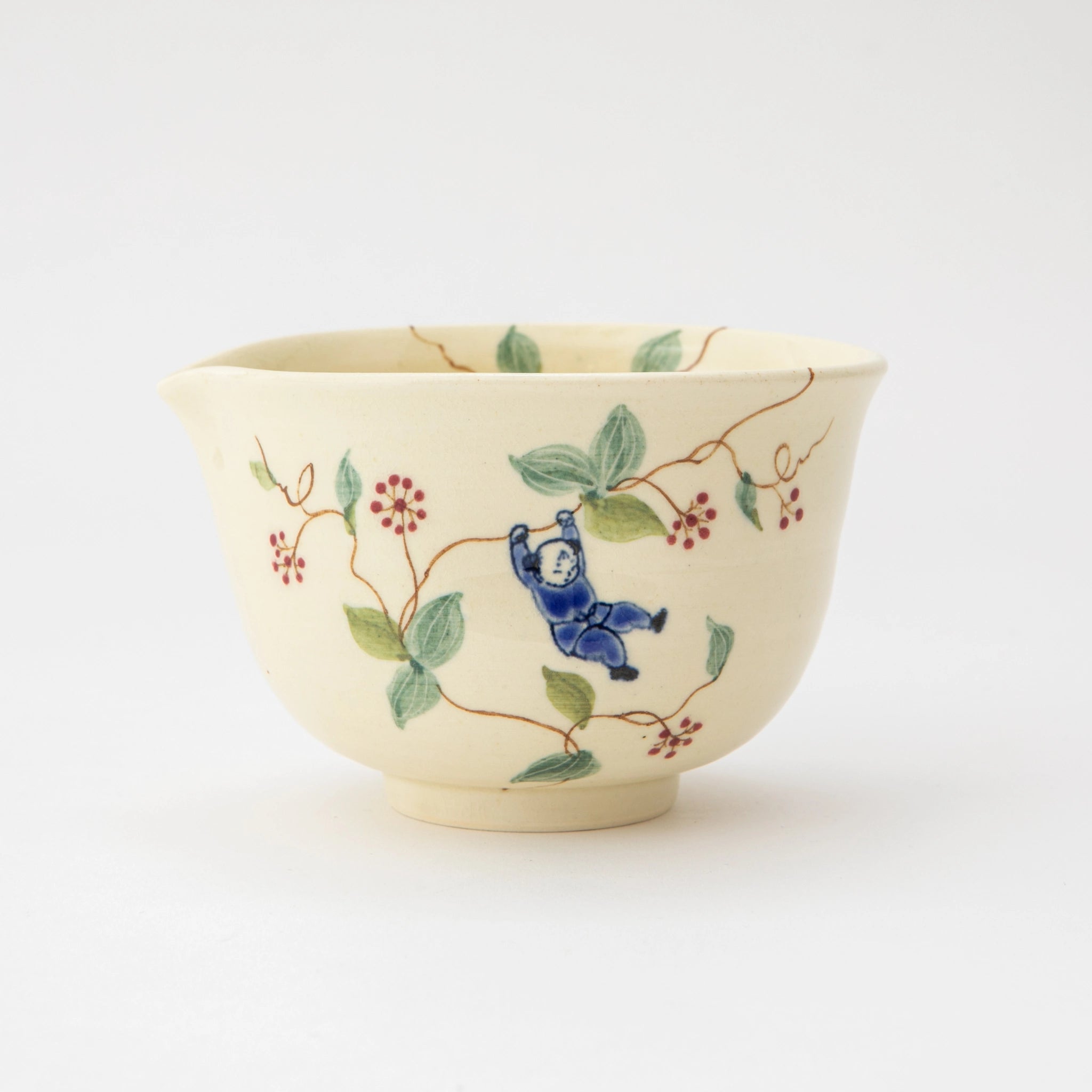 Karako and Sankirai Katakuchi Matcha Bowl