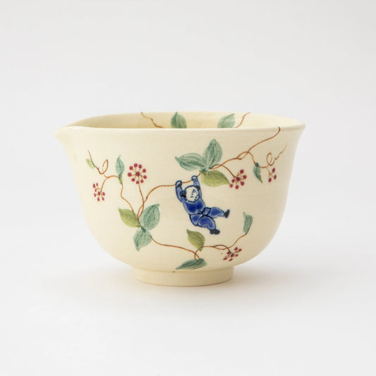 Karako and Sanlirai Katakuchi Matcha Bowl