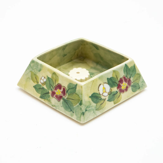 Yabu Camellia Square Incense Tray