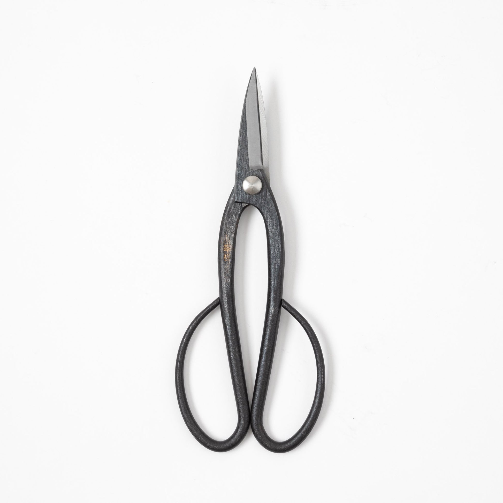 Tsurumaki long-handled bonsai shears with extended handles and sharp blades - ideal for reaching difficult areas in bonsai trees.