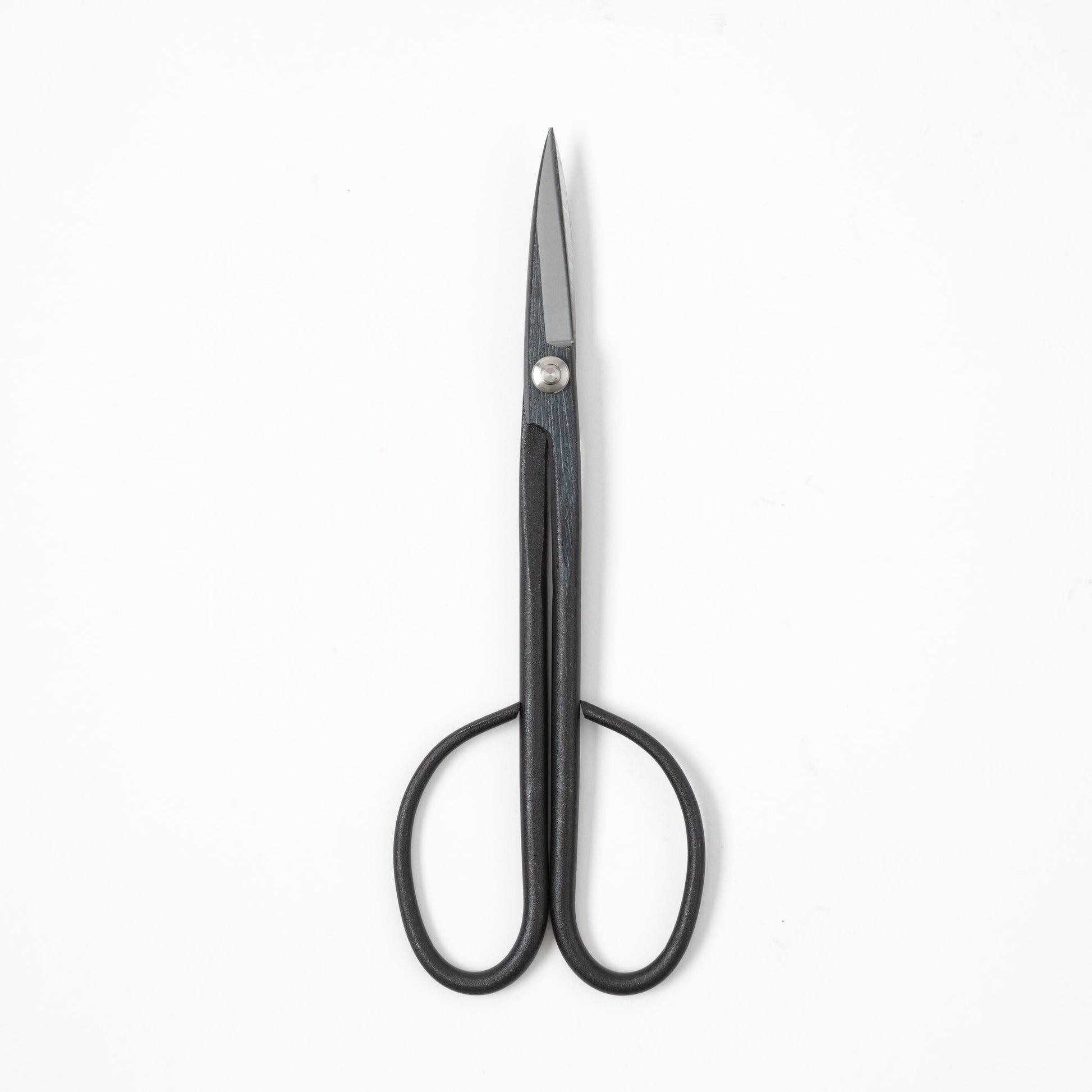 Tsurumaki bonsai shear featuring long, sharp blades and smooth handles - premium quality tool for bonsai care.