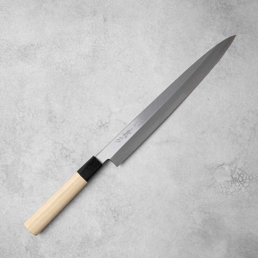Yamawaki White Steel No.2 Kasumi Yanagiba Knives (Right-handed)