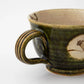 Oribe Camellia Mino Ware Mug