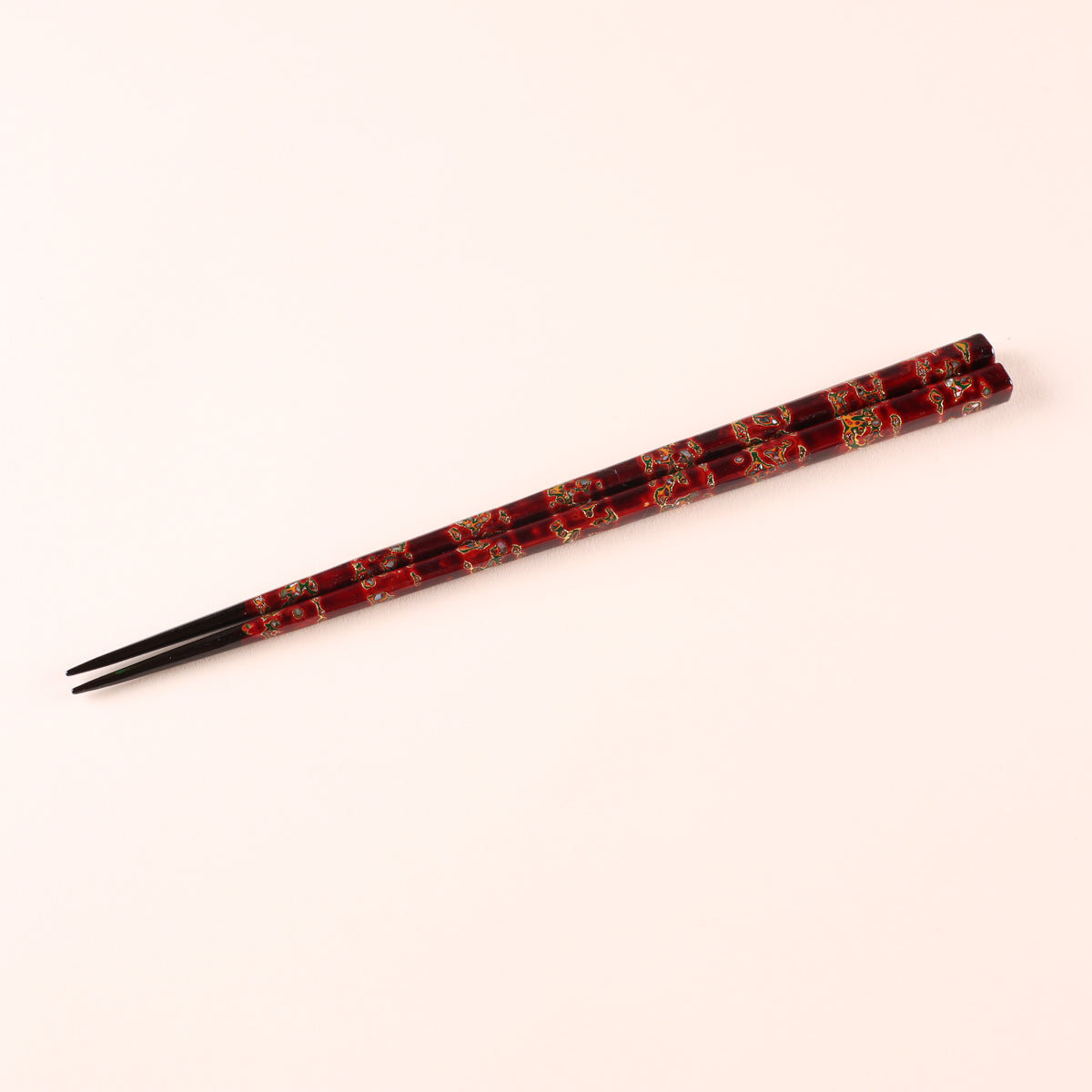 Hanakago Wakasa Lacquer Chopsticks and Paulownia Gift Box