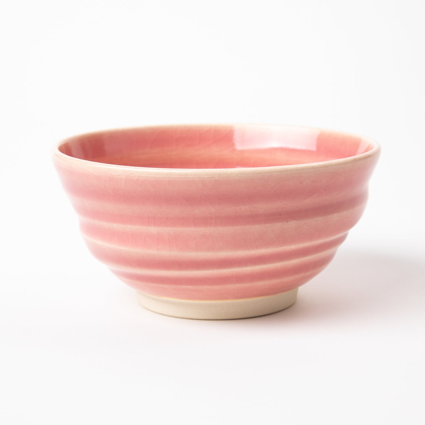 Sakura Pink Matcha Bowl from Ninshu, Kyo-ware