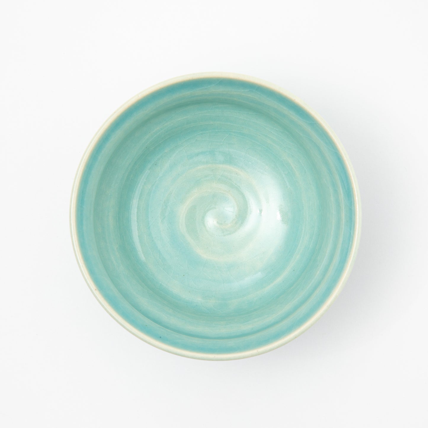 Bird view od Ninshu Blue Furyu Matcha Bowl