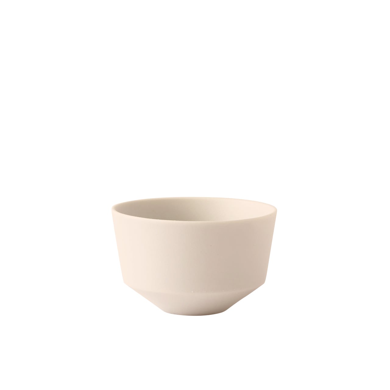 Natural glazed Mino-ware Japanese Frustum Teacup